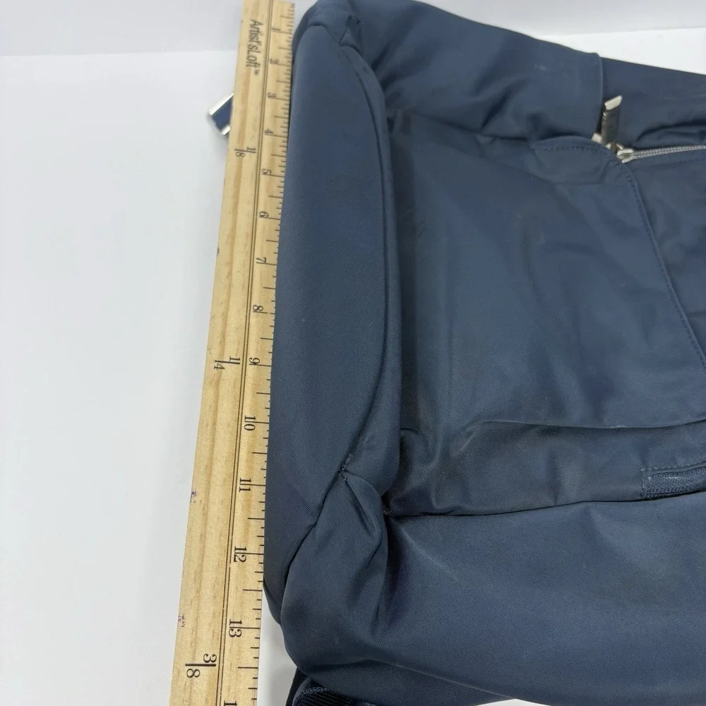 TUMI Navy Blue Nylon Backpack Laptop Travel School Everyday Bag Unisex